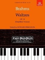 Book Cover for Waltzes, Op. 39 (Simplified Version) by Johannes Brahms