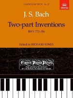 Book Cover for Two-part Inventions, BWV 772-786 by Richard Jones