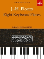 Book Cover for Eight Keyboard Pieces by Eve Barsham