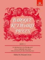 Book Cover for Baroque Keyboard Pieces, Book II (moderately easy) by Richard Jones