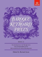 Book Cover for Baroque Keyboard Pieces Book III by Richard Jones