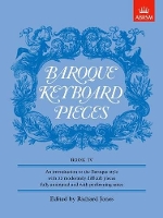 Book Cover for Baroque Keyboard Pieces, Book IV (moderately difficult) by Richard Jones