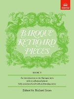 Book Cover for Baroque Keyboard Pieces, Book V (difficult) by Richard Jones