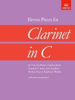 Book Cover for Eleven Pieces for Clarinet in C by ABRSM