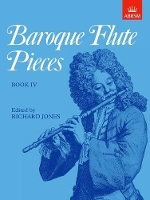 Book Cover for Baroque Flute Pieces, Book IV by Richard Jones