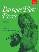 Book Cover for Baroque Flute Pieces, Book V by Richard Jones