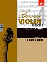 Book Cover for Baroque Violin Pieces, Book 4 by Richard Jones