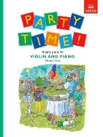 Book Cover for Party Time! 18 party pieces for violin and piano by Michael Rose