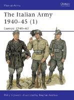 Book Cover for The Italian Army 1940–45 (1) by Philip Author Jowett