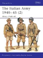 Book Cover for The Italian Army 1940–45 (2) by Philip Author Jowett