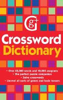 Book Cover for Crossword Dictionary by Geddes and Grosset