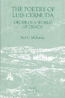 Book Cover for The Poetry of Luis Cernuda by Neil C. McKinlay