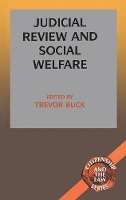 Book Cover for Judicial Review and Social Welfare by Professor Trevor Buck