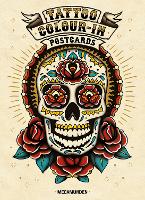Book Cover for Tattoo Colour-In Postcards by MEGAMUNDEN