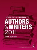 Book Cover for International Who's Who of Authors and Writers 2011 by Europa Publications