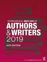 Book Cover for International Who's Who of Authors and Writers 2019 by Europa Publications