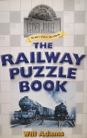 Book Cover for THE RAILWAY PUZZLE BOOK by Will Adams