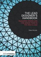 Book Cover for The Lead Designer's Handbook by Dale Sinclair