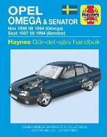 Book Cover for Opel Omega and Senator (1986 - 1994) Haynes Repair Manual (svenske utgava) by Haynes Publishing