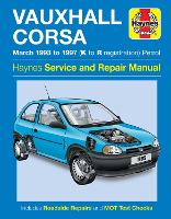 Book Cover for Vauxhall Corsa Petrol (Mar 93 - 97) Haynes Repair Manual by Haynes Publishing