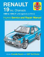 Book Cover for Renault 19 Petrol (89 - 96) F To N by Haynes Publishing