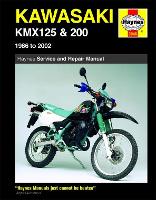 Book Cover for Kawasaki KMX125 & 200 (86 - 02) by Haynes Publishing