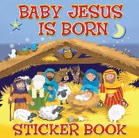 Book Cover for Baby Jesus is Born Sticker Book by Karen Williamson