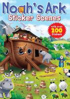 Book Cover for Noah's Ark Sticker Scenes by Juliet David