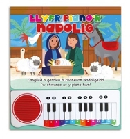 Book Cover for Llyfr Piano'r Nadolig by Cyhoeddiadau'r Gair