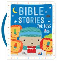 Book Cover for Bible Stories for Boys (Blue) by Dawn Machell