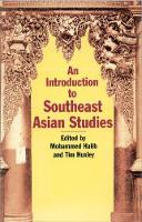 Book Cover for An Introduction to Southeast Asian Studies by Tim Huxley