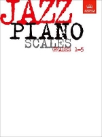 Book Cover for Jazz Piano Scales, Grades 1-5 by 