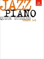 Book Cover for Jazz Piano Quick Studies, Grades 1-5 by 