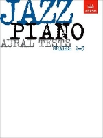 Book Cover for Jazz Piano Aural Tests, Grades 1-3 by 