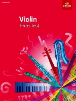 Book Cover for Violin Prep Test by Alan Bullard