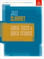 Book Cover for Jazz Clarinet Aural Tests and Quick Studies Levels/Grades 1-5 by ABRSM