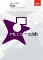 Book Cover for Music Medals Flute Options Practice Book by ABRSM