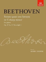 Book Cover for Sonata quasi una fantasia in C sharp minor, Op. 27 No. 2 ('Moonlight') by Ludwig van Beethoven