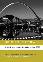 Book Cover for Social Policy Review 17 by Martin Powell