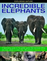 Book Cover for Incredible Elephants by Barbara Taylor