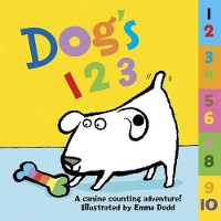 Book Cover for Dog's 123 by Emma Dodd