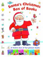 Book Cover for Santa's Christmas Box of Books by Jan Lewis