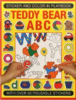 Book Cover for Sticker and Colour-in Playbook: Teddy Bear ABC by Jenny Tulip