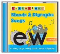 Book Cover for Blends and Digraphs Songs by Fiona Pritchard, Lyn Wendon