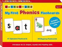 Book Cover for My First Phonics Flashcards by Lyn Wendon