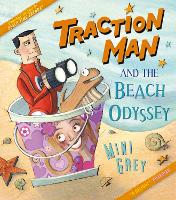 Book Cover for Traction Man and the Beach Odyssey by Mini Grey