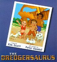 Book Cover for The Dredgersaurus by Kim Scott