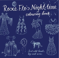 Book Cover for Rosie Flo's Night-time Colouring Book by Roz Streeten