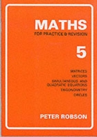 Book Cover for Maths for Practice and Revision by Peter Robson