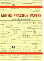 Book Cover for Maths Practice Papers for Senior School Entry by Peter Robson